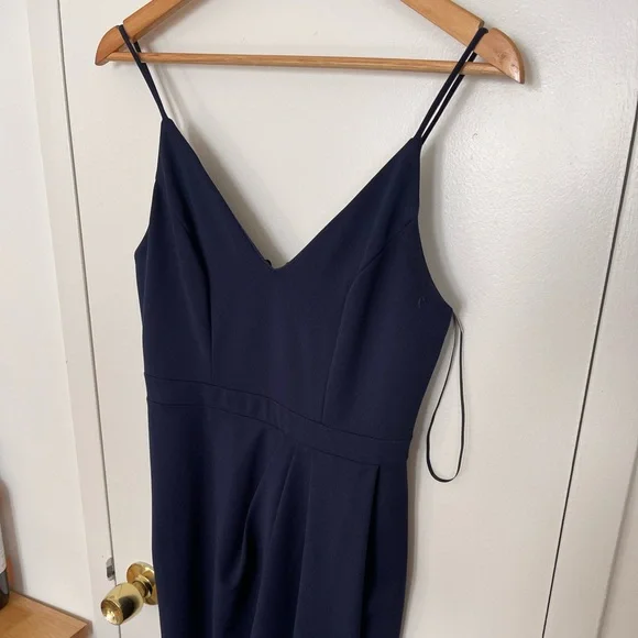 BHLDN Navy Dress - 6 - Picture 2 of 5